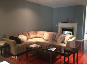 Indoor residential house painting