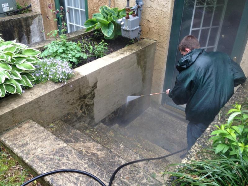 Concrete Steps Exterior First Place Painting