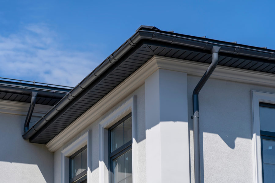Is It Okay to Paint Home Or Office Rain Gutters? 